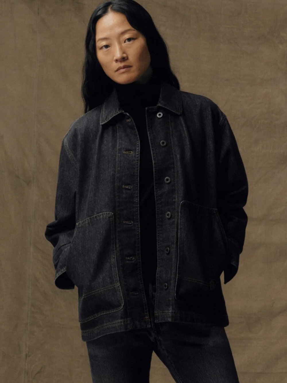 Filson Women’s Denim Barn Coat New. A classic denim staple for work or daily use